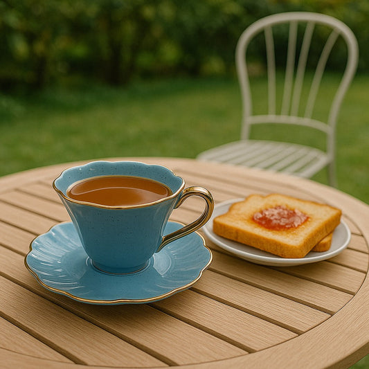 Blossom Petal Teacup Set