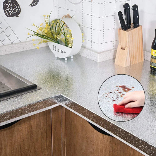 Aluminum Kitchen Wallpaper